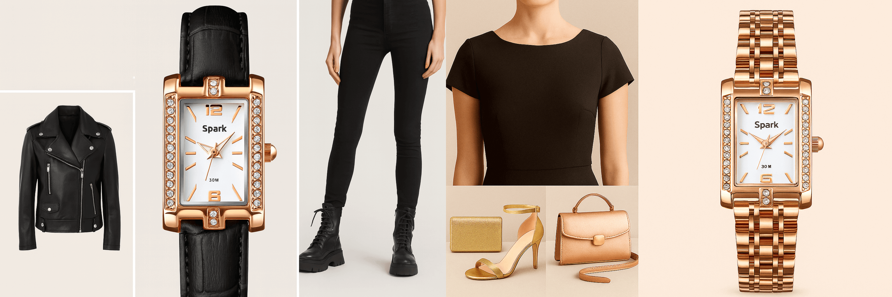 zegarki do czarnej stylizacji